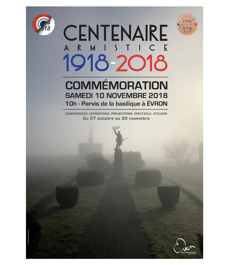 CENTENAIRE ARMISTICE 1918-2018