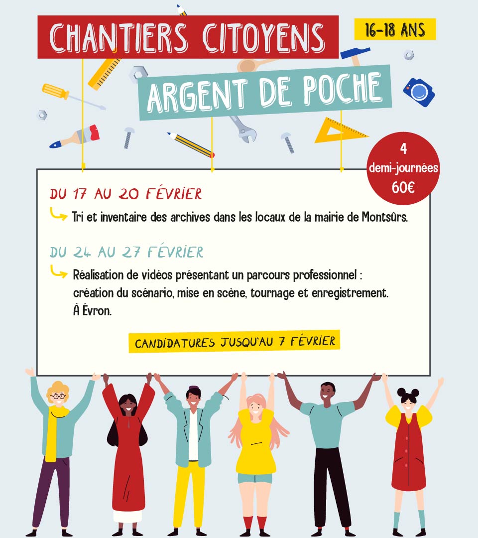 Chantiers citoyens argent de poche