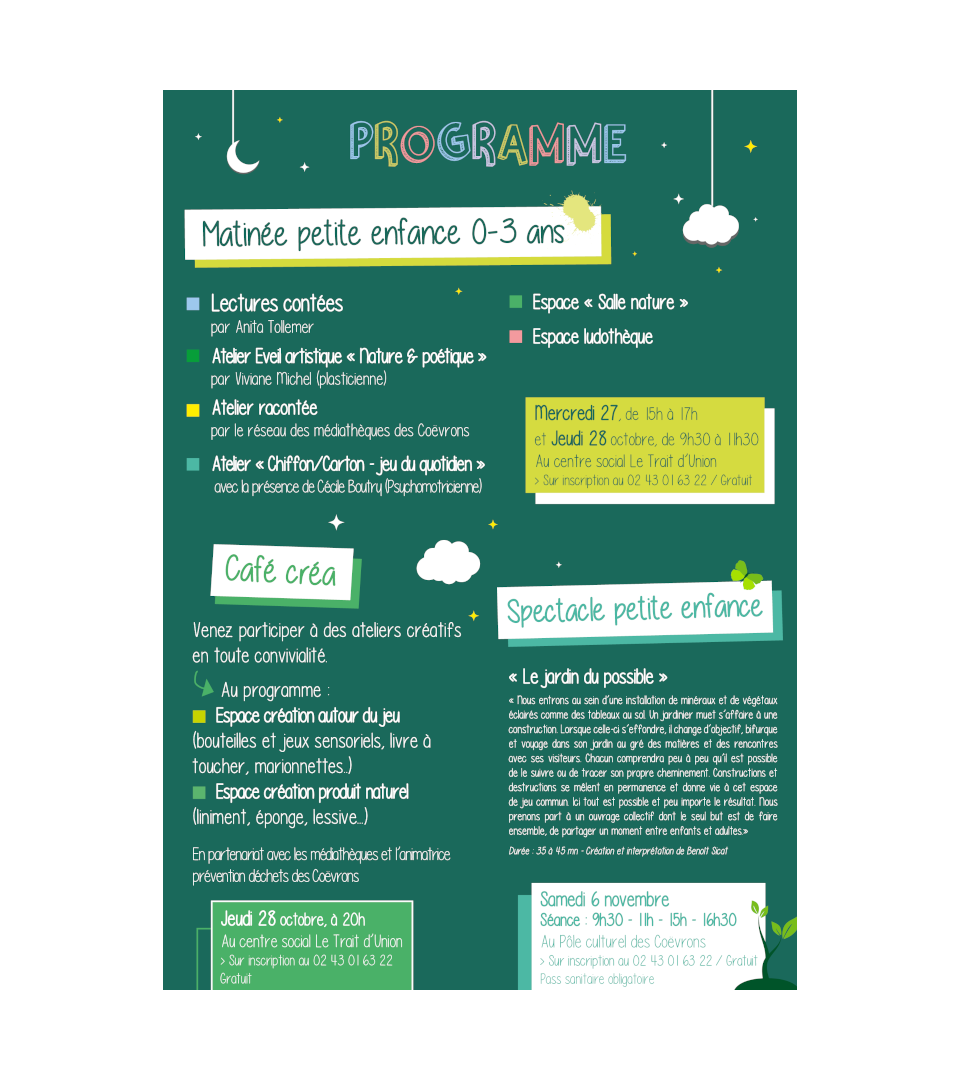 Événement de la petite enfance